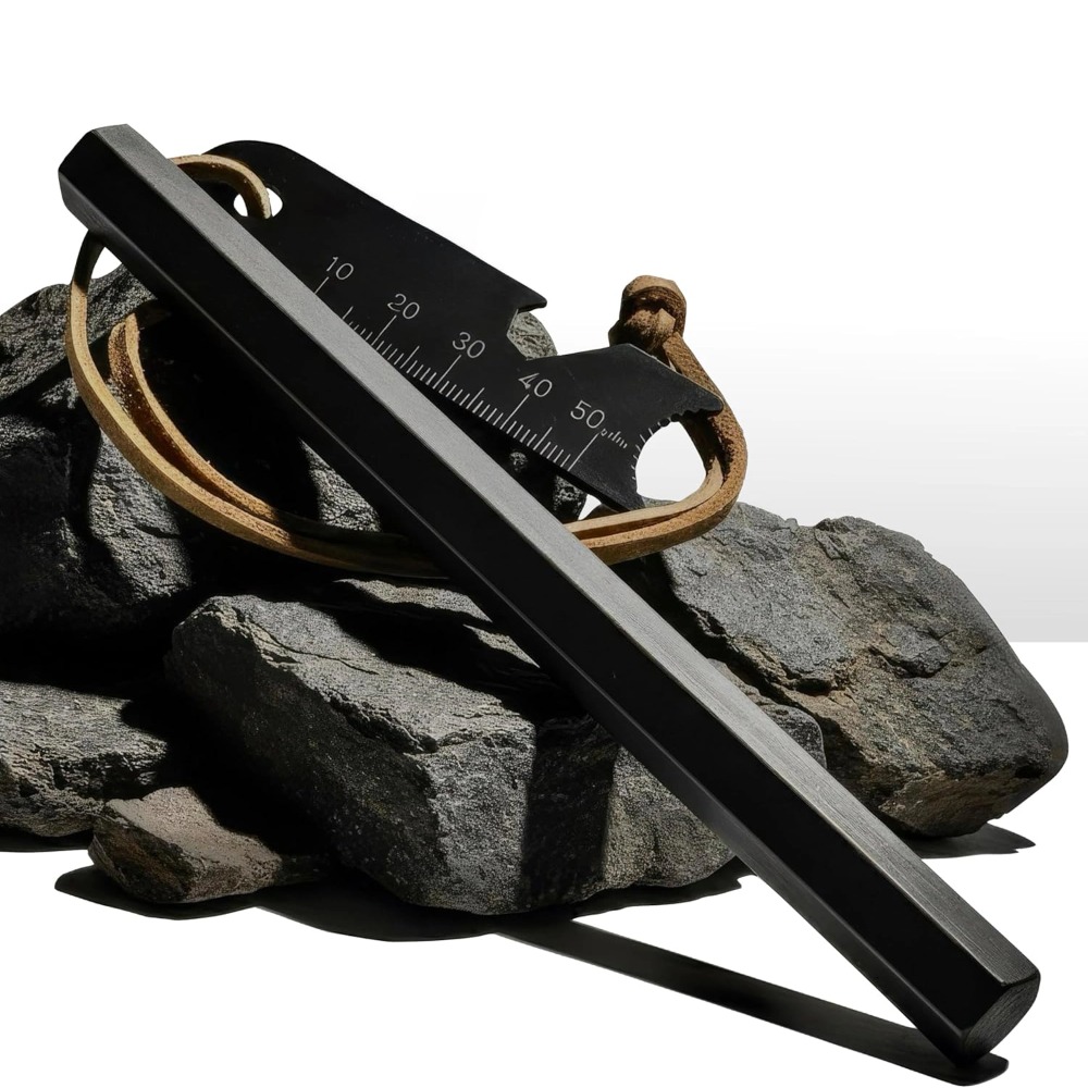 Magnesium Fire Starter - Conjunto de 3 peças, kit de