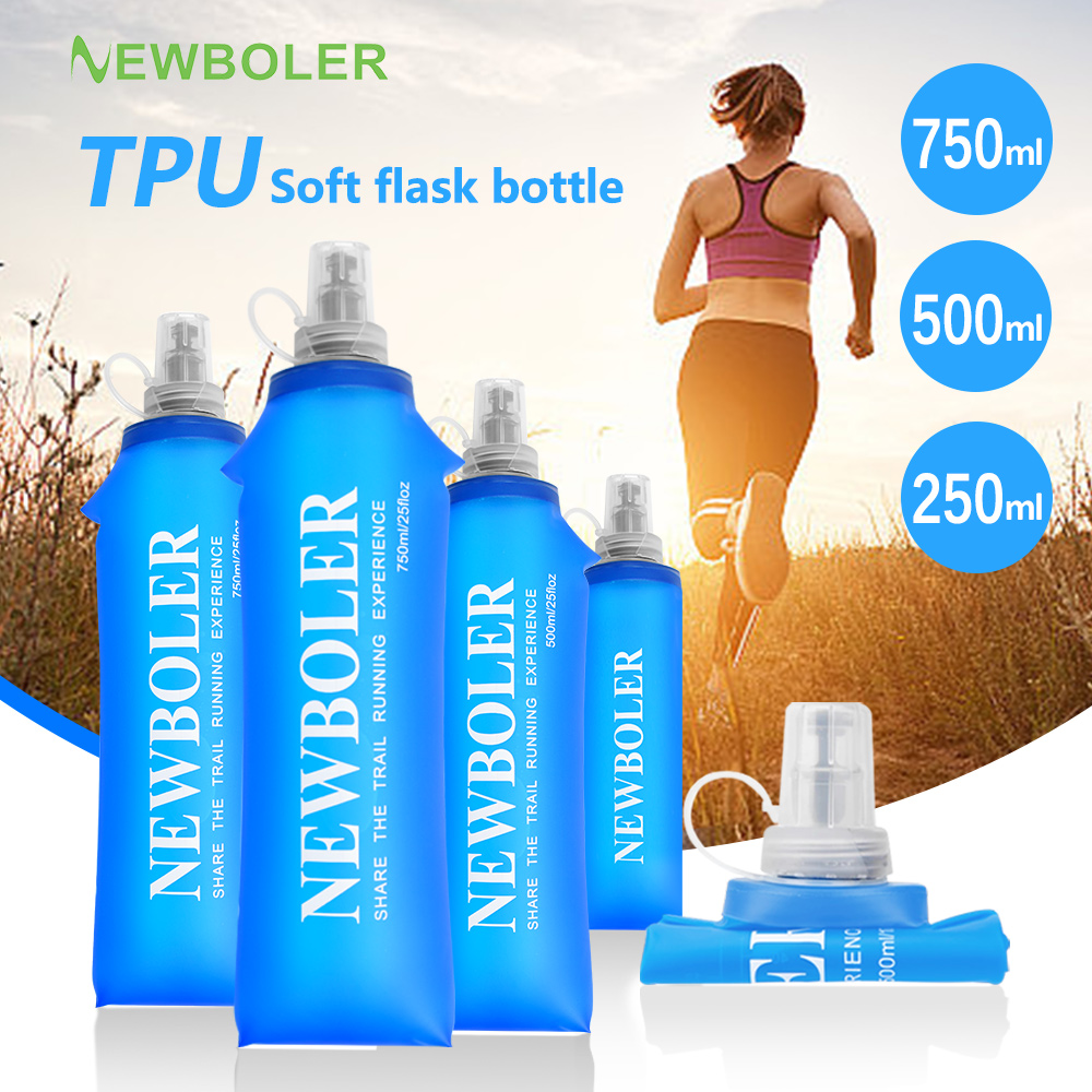 750ml garrafa de água tpu dobr - Water Bag Collapsible avaliação e preço