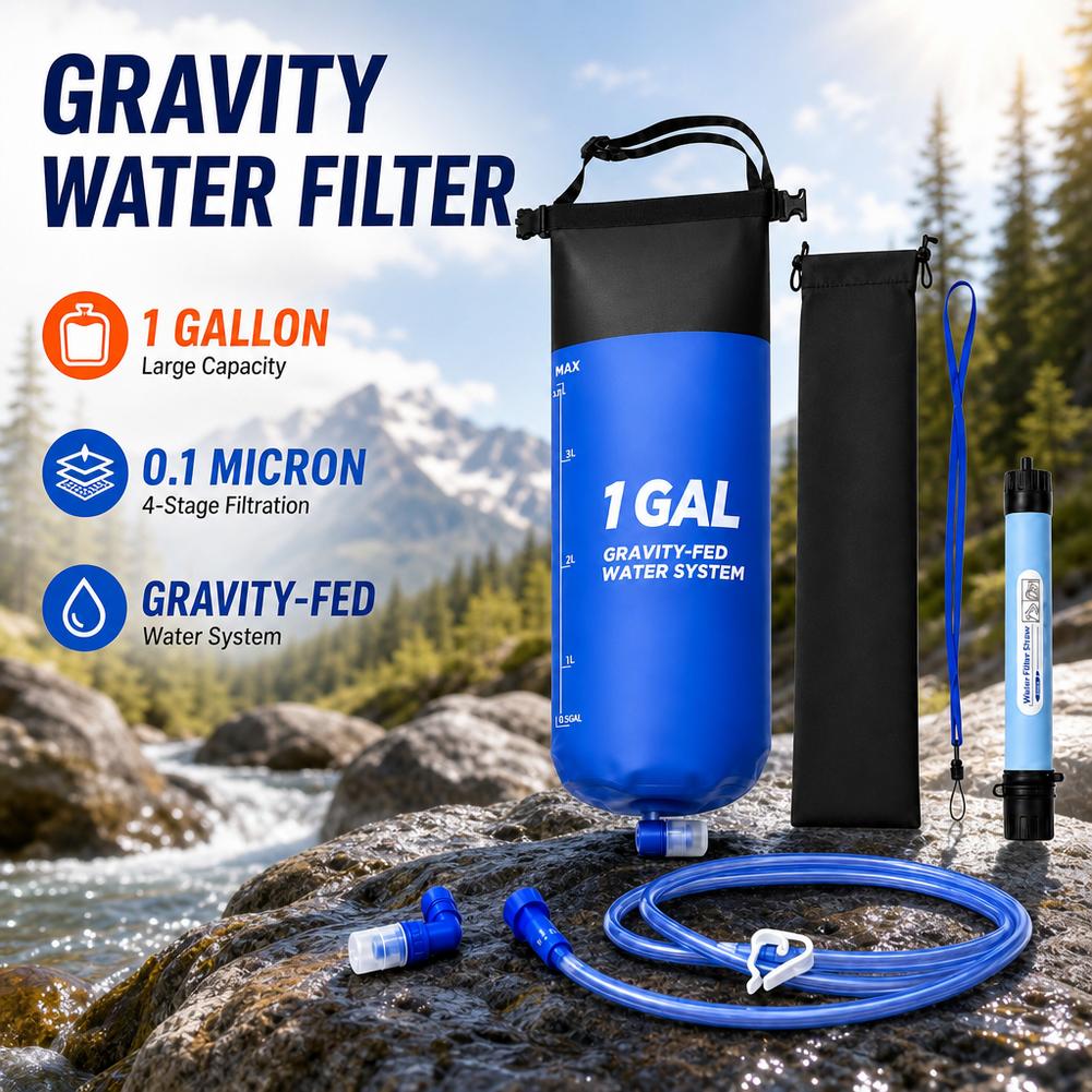 Kit de Filtro de Água por Grav - Water Purification Straw avaliação e preço
