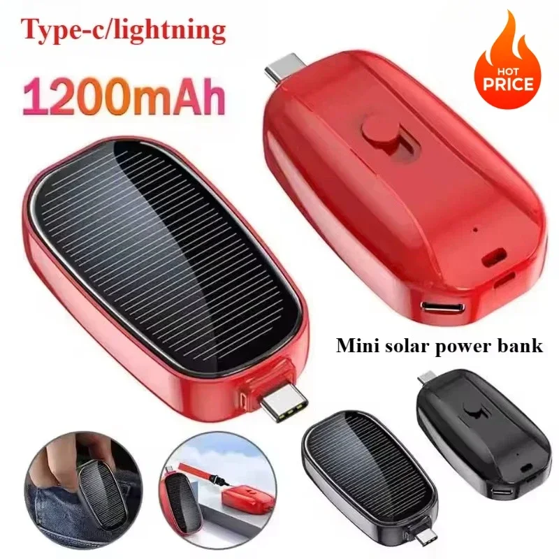 Bateria externa portátil de em - Solar Emergency Charger avaliação e preço